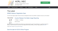 Desktop Screenshot of acrlnec.org