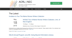 Desktop Screenshot of cdig.acrlnec.org
