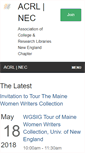 Mobile Screenshot of cdig.acrlnec.org